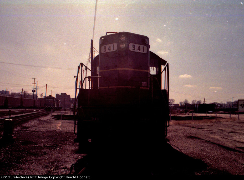 SBD 941 sits just south of the turntable